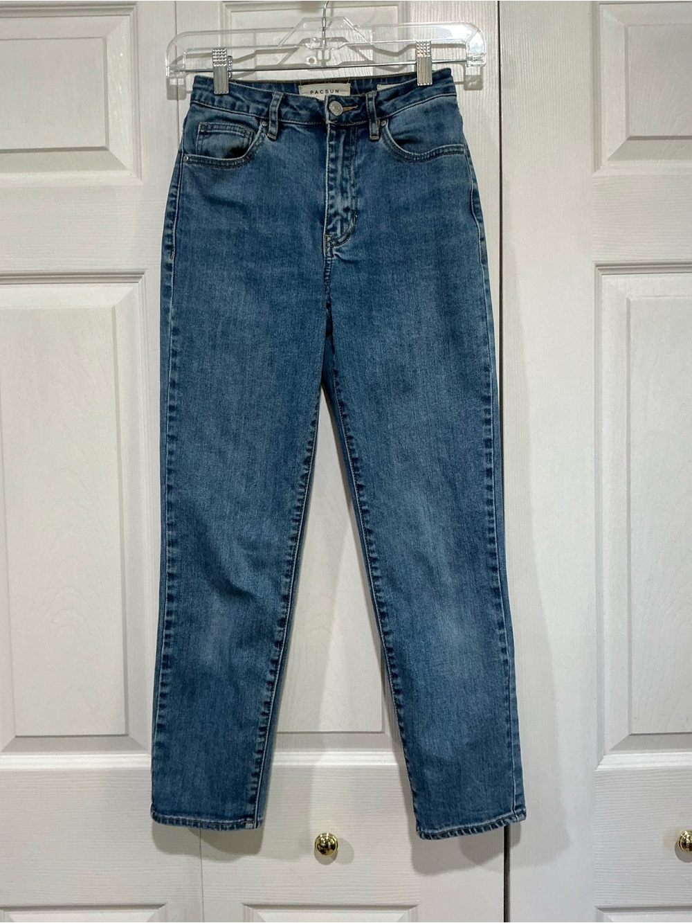 🤎 PacSun Mom Jean Blue Denim Jeans - Size 23 (00950)
